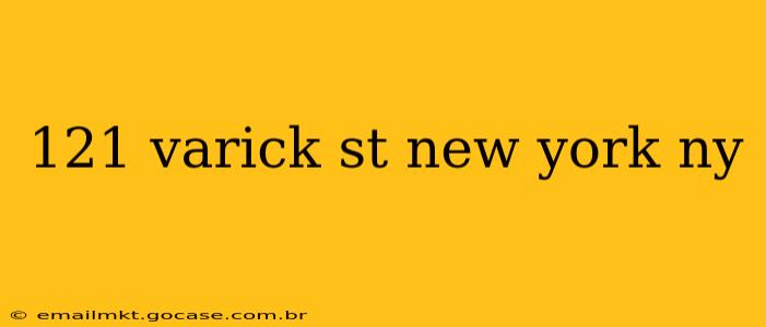 121 varick st new york ny