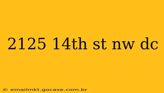 2125 14th st nw dc