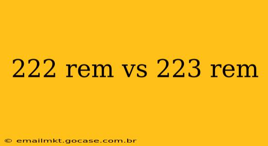 222 rem vs 223 rem