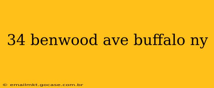 34 benwood ave buffalo ny