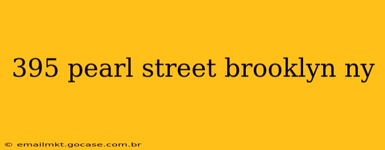 395 pearl street brooklyn ny