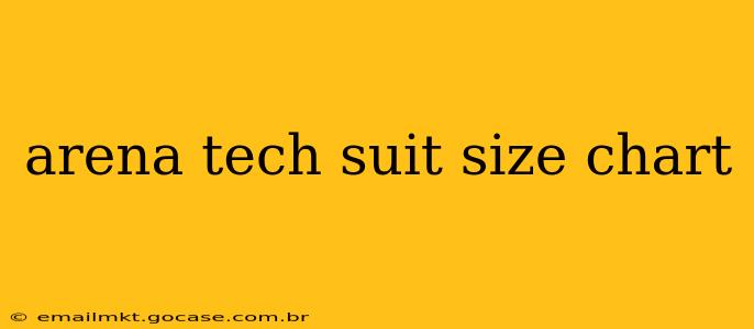 arena tech suit size chart