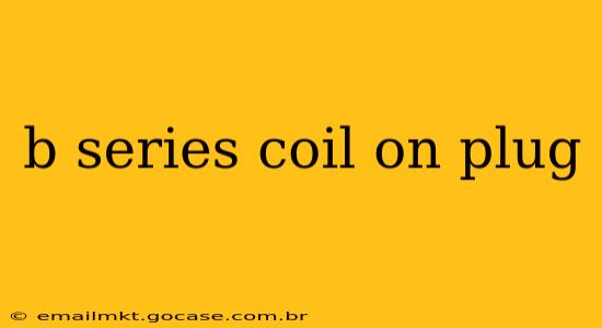 b series coil on plug