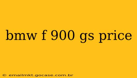 bmw f 900 gs price
