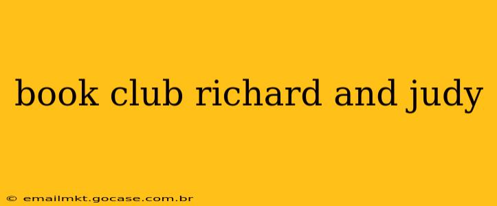 book club richard and judy