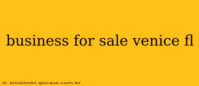 business for sale venice fl