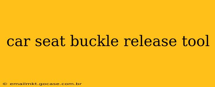 car seat buckle release tool