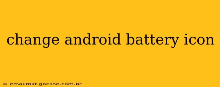 change android battery icon