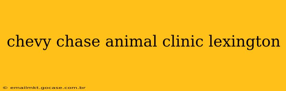 chevy chase animal clinic lexington
