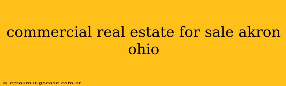commercial real estate for sale akron ohio