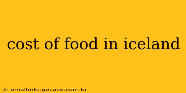 cost of food in iceland