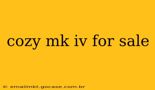 cozy mk iv for sale
