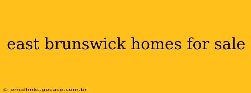 east brunswick homes for sale