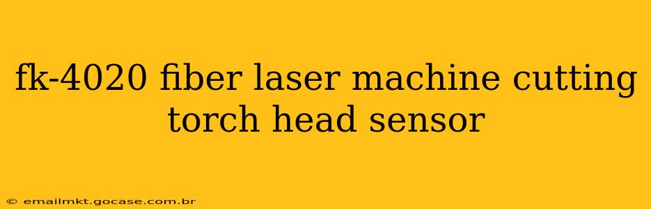 fk-4020 fiber laser machine cutting torch head sensor