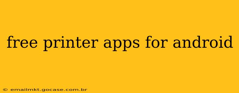 free printer apps for android