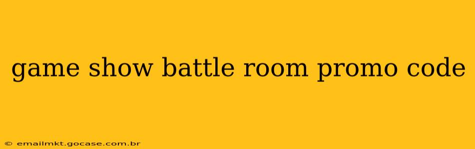 game show battle room promo code