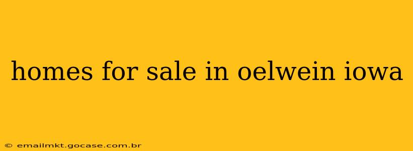 homes for sale in oelwein iowa