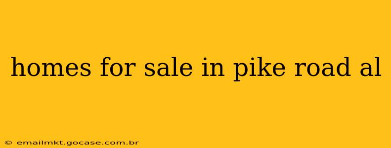 homes for sale in pike road al