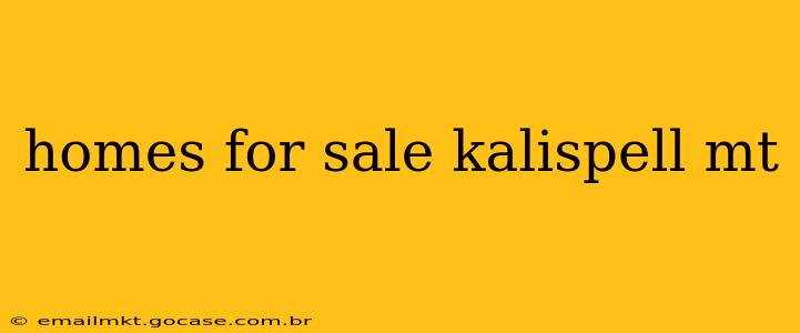 homes for sale kalispell mt