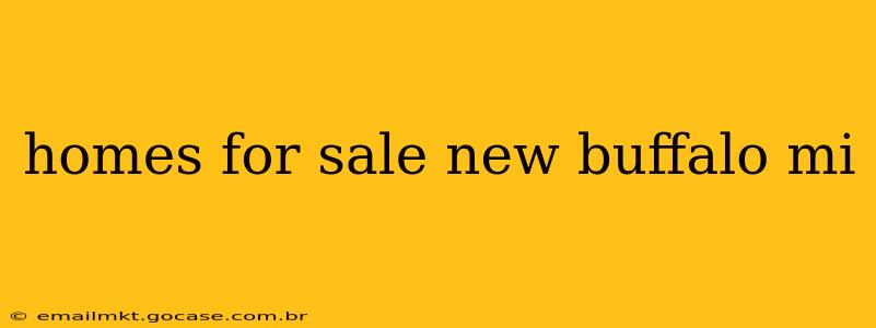 homes for sale new buffalo mi