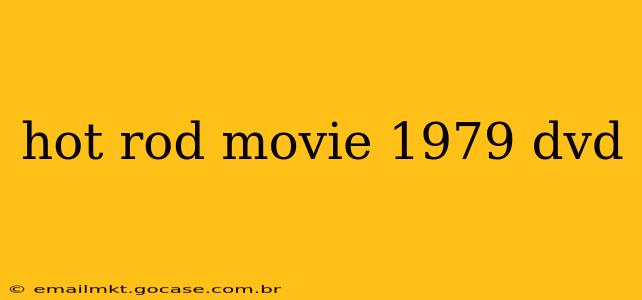 hot rod movie 1979 dvd