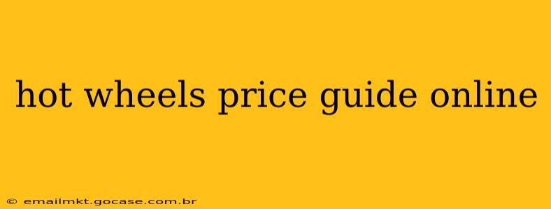 hot wheels price guide online
