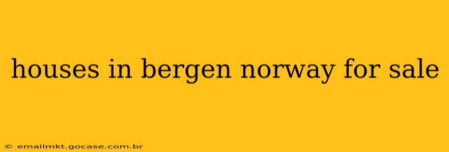 houses in bergen norway for sale