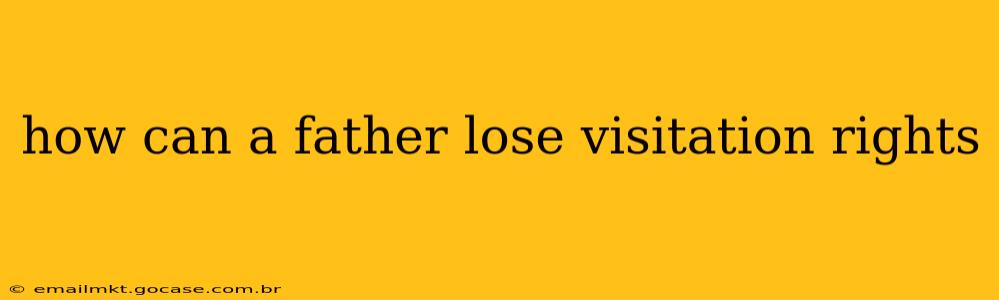 how can a father lose visitation rights