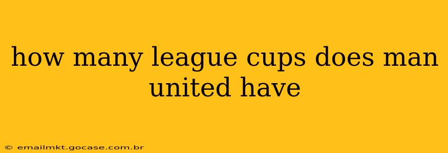 how many league cups does man united have