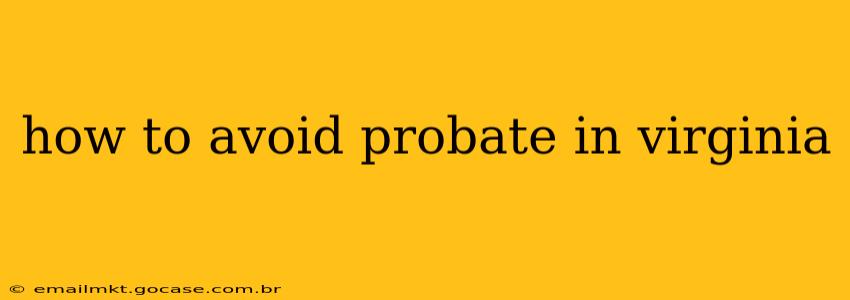 how to avoid probate in virginia
