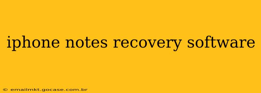 iphone notes recovery software