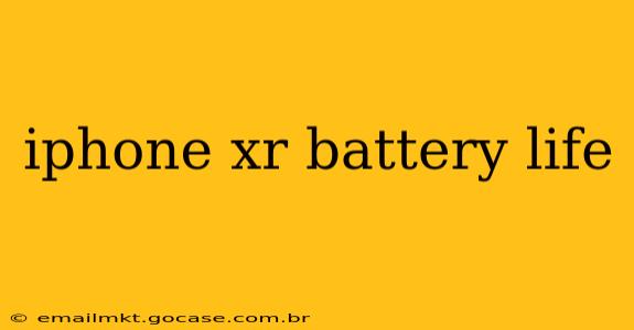 iphone xr battery life