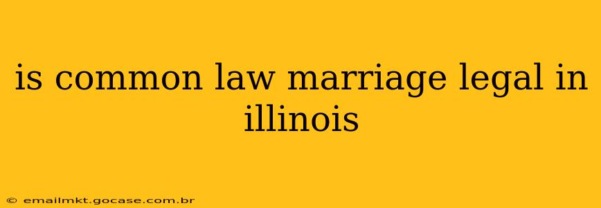 is common law marriage legal in illinois