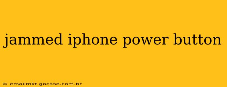 jammed iphone power button