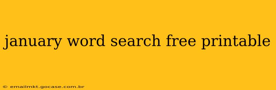 january word search free printable