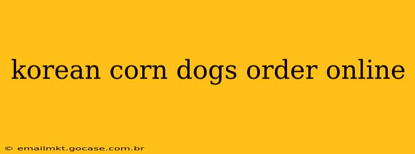 korean corn dogs order online