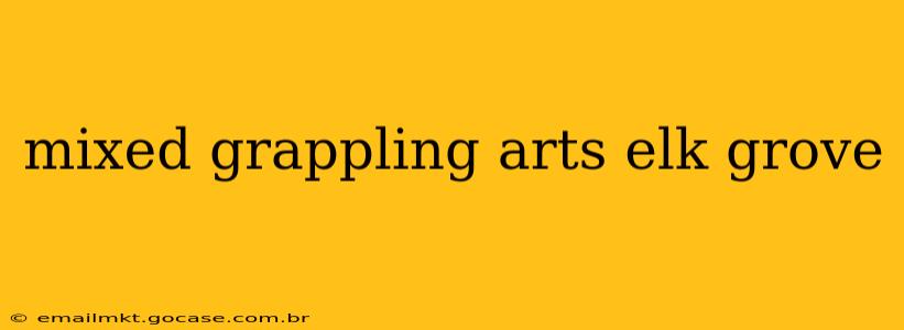 mixed grappling arts elk grove