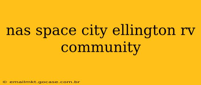 nas space city ellington rv community