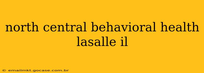 north central behavioral health lasalle il
