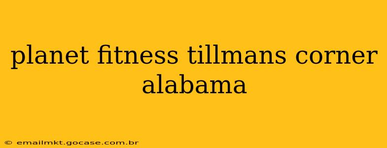 planet fitness tillmans corner alabama