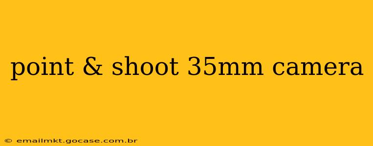 point & shoot 35mm camera