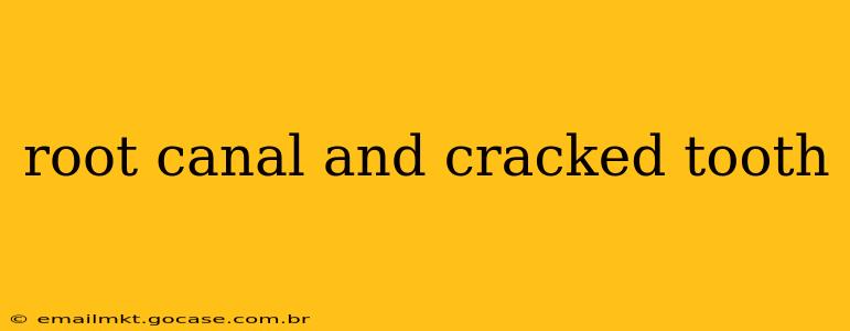 root canal and cracked tooth