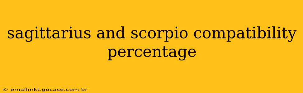 sagittarius and scorpio compatibility percentage