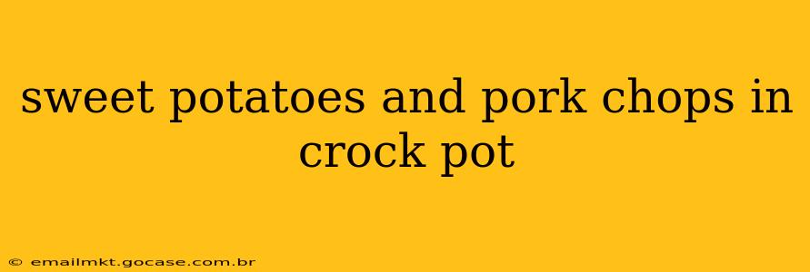sweet potatoes and pork chops in crock pot