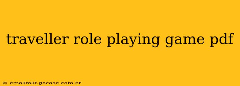 traveller role playing game pdf
