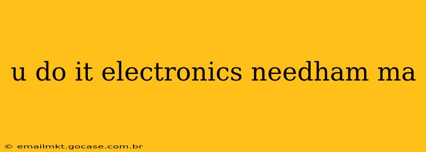u do it electronics needham ma