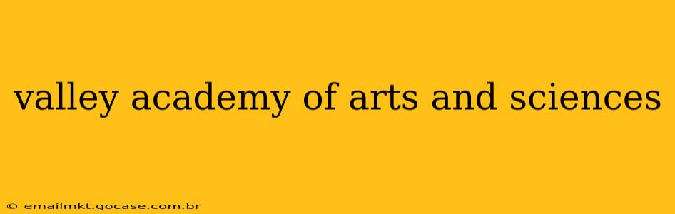valley academy of arts and sciences