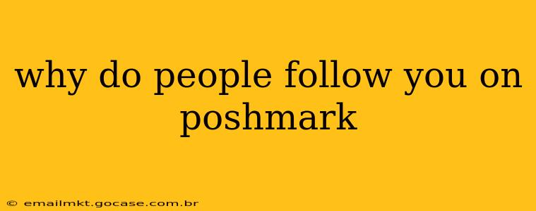 why do people follow you on poshmark